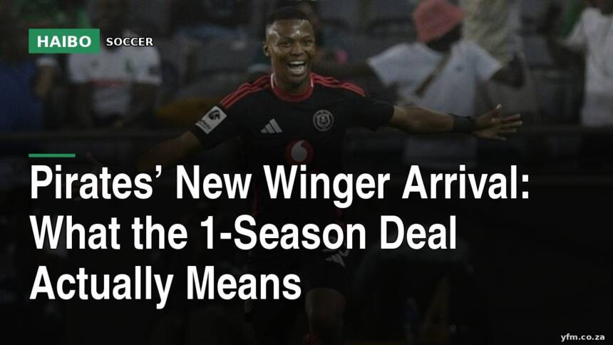 Pirates’ New Winger Arrival: What the 1-Season Deal Actually Means