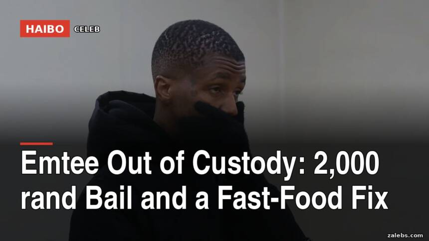 Emtee Out of Custody: 2,000 rand Bail and a Fast-Food Fix