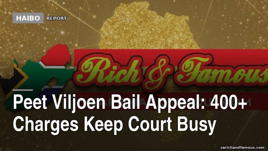 Peet Viljoen Bail Appeal: 400+ Charges Keep Court Busy