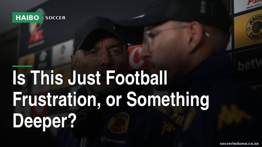 Is This Just Football Frustration, Or Something Deeper?