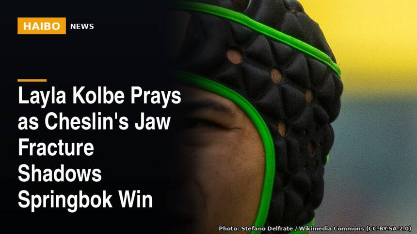Layla Kolbe Prays As Cheslin's Jaw Fracture Shadows Springbok Win