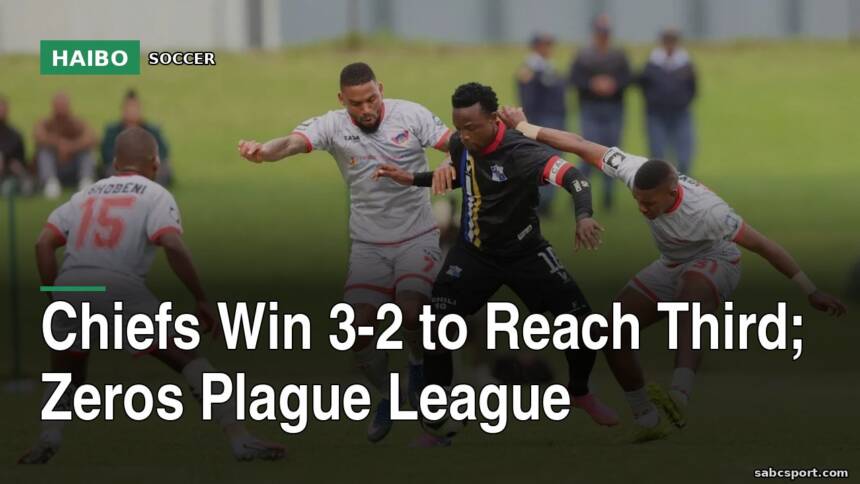 Chiefs Win 3-2 to Reach Third; Zeros Plague League