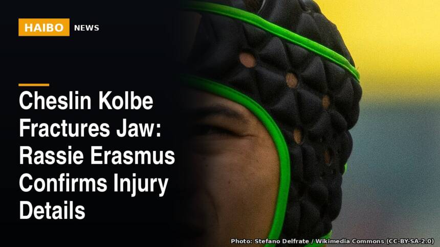 Cheslin Kolbe Fractures Jaw: Rassie Erasmus Confirms Injury Details