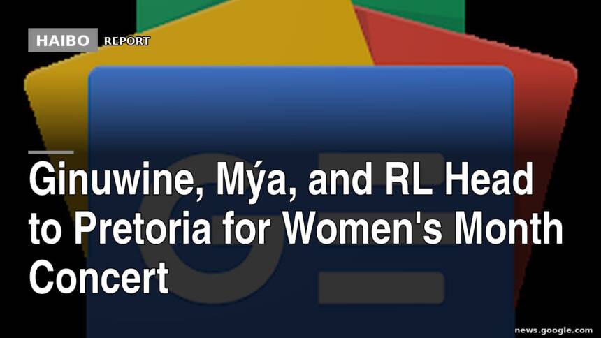 Ginuwine, Mýa, and RL Head to Pretoria for Women's Month Concert
