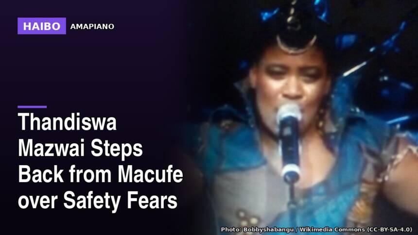 Thandiswa Mazwai Steps Back From Macufe Over Safety Fears