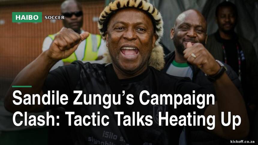 Sandile Zungu’s Campaign Clash: Tactic Talks Heating Up