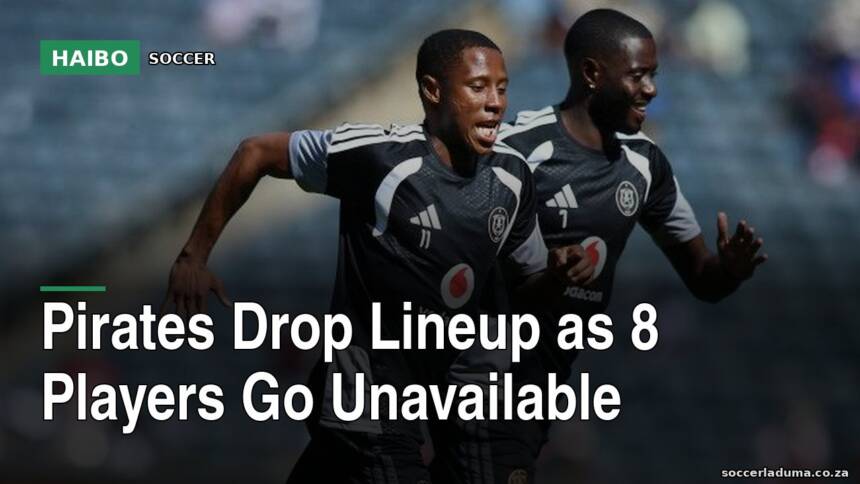 Pirates Drop Lineup As 8 Players Go Unavailable