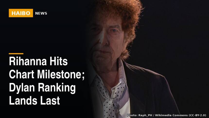 Rihanna Hits Chart Milestone; Dylan Ranking Lands Last