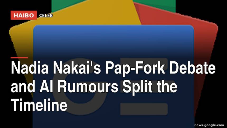 Nadia Nakai's Pap-Fork Debate and AI Rumours Split the Timeline