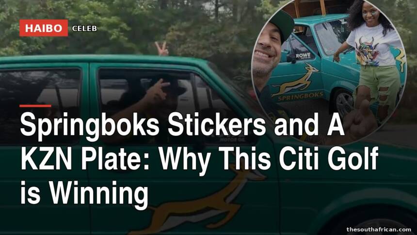 Springboks Stickers And A KZN Plate: Why This Citi Golf Is Winning
