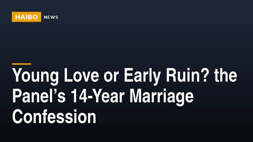 Married At 25 To A 30-Year-Old: The 14-Year Union Debate
