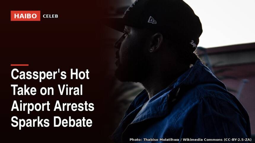 Cassper's Hot Take on Viral Airport Arrests Sparks Debate