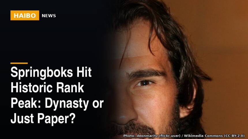 Springboks Hit Historic Rank Peak: Dynasty Or Just Paper?