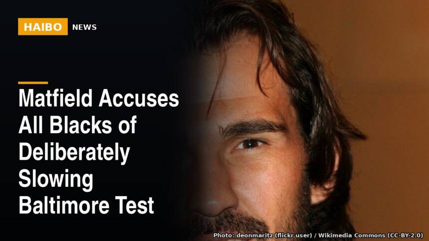 Matfield Accuses All Blacks of Deliberately Slowing Baltimore Test