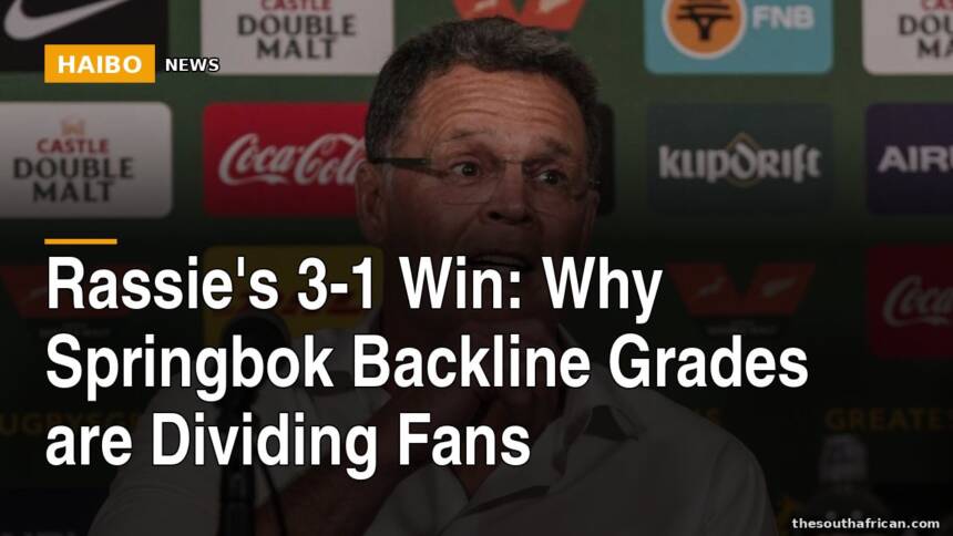 Rassie's 3-1 Win: Why Springbok Backline Grades Are Dividing Fans