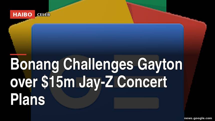Bonang Challenges Gayton Over $15m Jay-Z Concert Plans