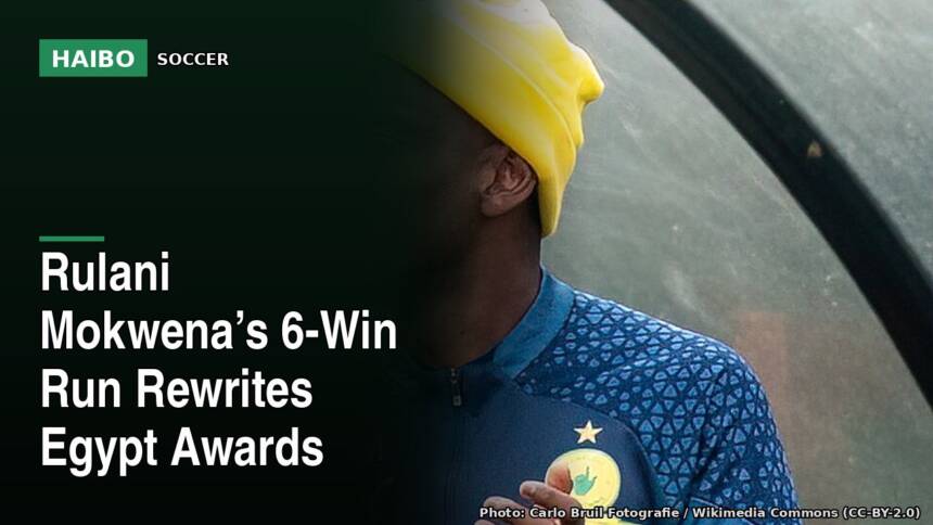 Rulani Mokwena’s 6-Win Run Rewrites Egypt Awards