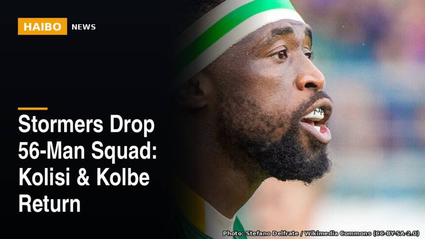 Stormers Drop 56-Man Squad: Kolisi & Kolbe Return