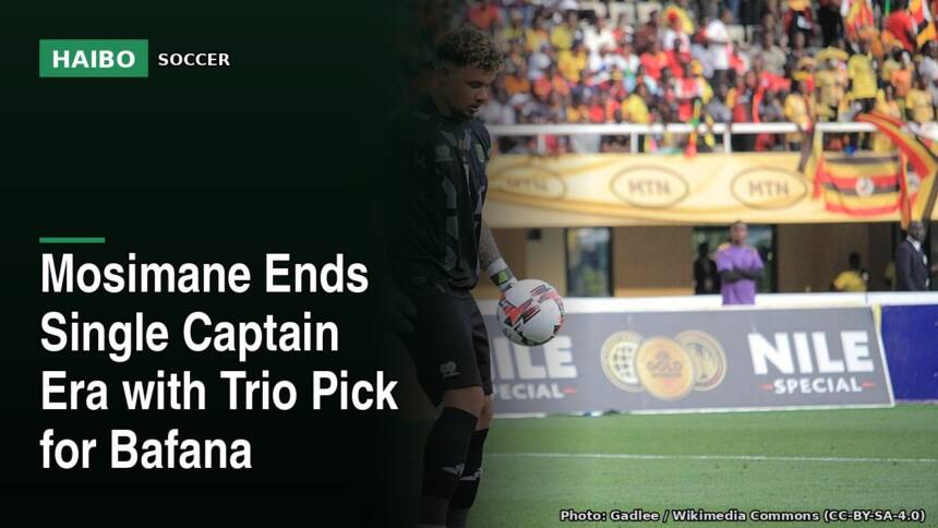 Mosimane Ends Single Captain Era With Trio Pick for Bafana