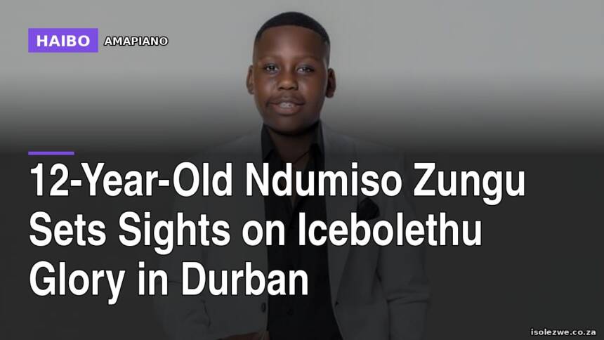 12-Year-Old Ndumiso Zungu Sets Sights On Icebolethu Glory In Durban