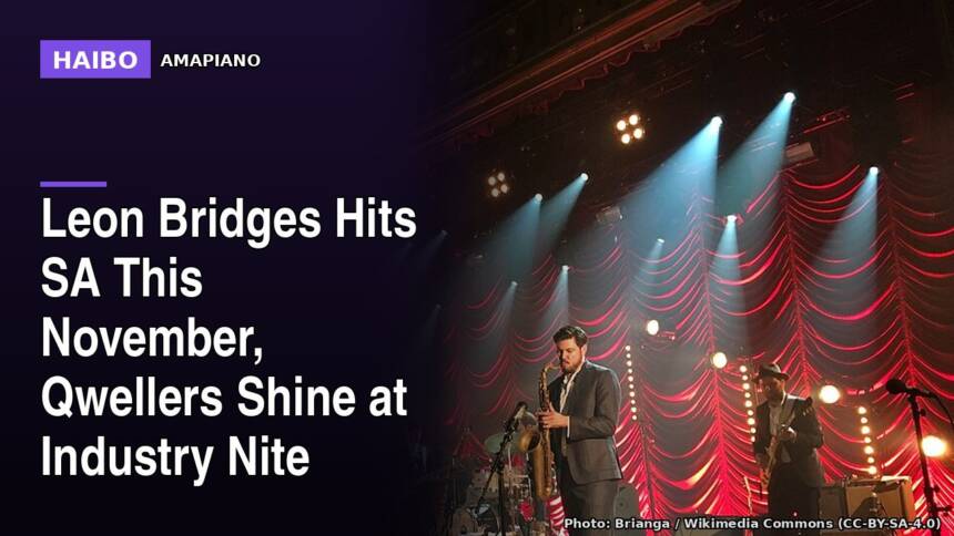 Leon Bridges Hits SA This November, Qwellers Shine At Industry Nite