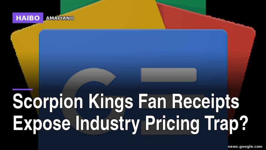 Scorpion Kings Fan Receipts Expose Industry Pricing Trap?