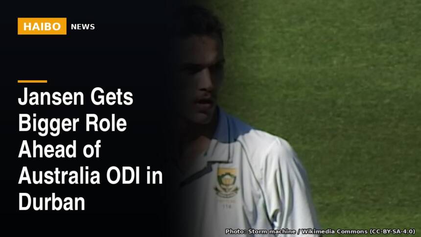 Jansen Gets Bigger Role Ahead Of Australia ODI In Durban