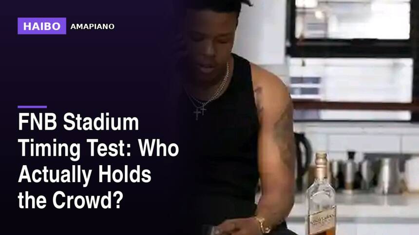 FNB Stadium Timing Test: Who Actually Holds The Crowd?