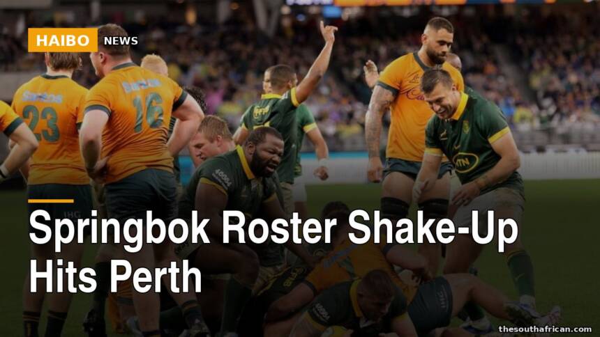 Springbok Roster Shake-Up Hits Perth