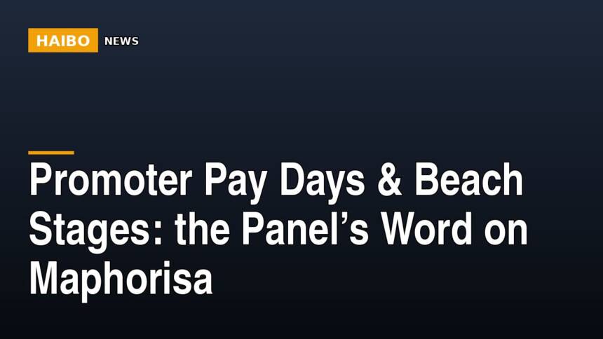 Promoter Pay Days & Beach Stages: The Panel’s Word On Maphorisa