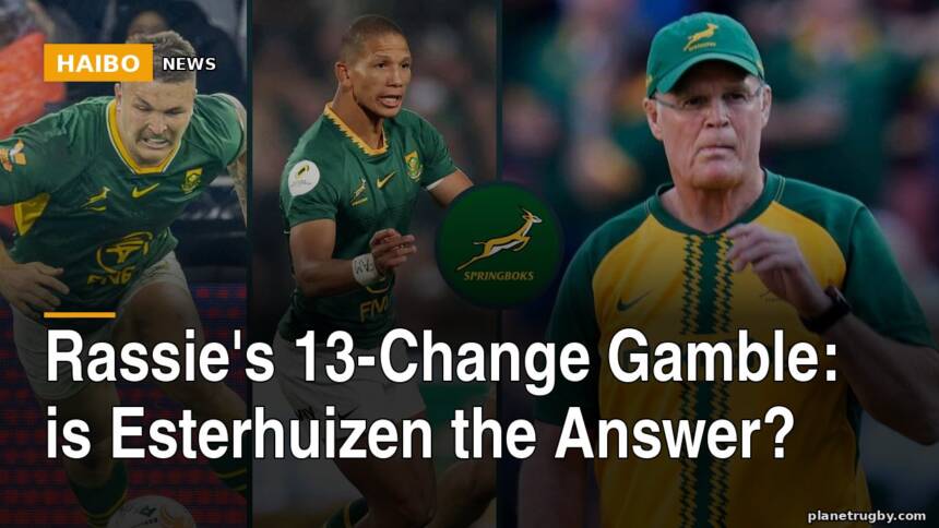 Rassie's 13-Change Gamble: Is Esterhuizen The Answer?