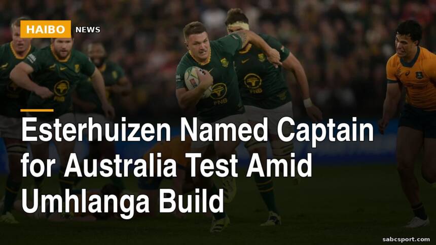 Esterhuizen Named Captain For Australia Test Amid Umhlanga Build