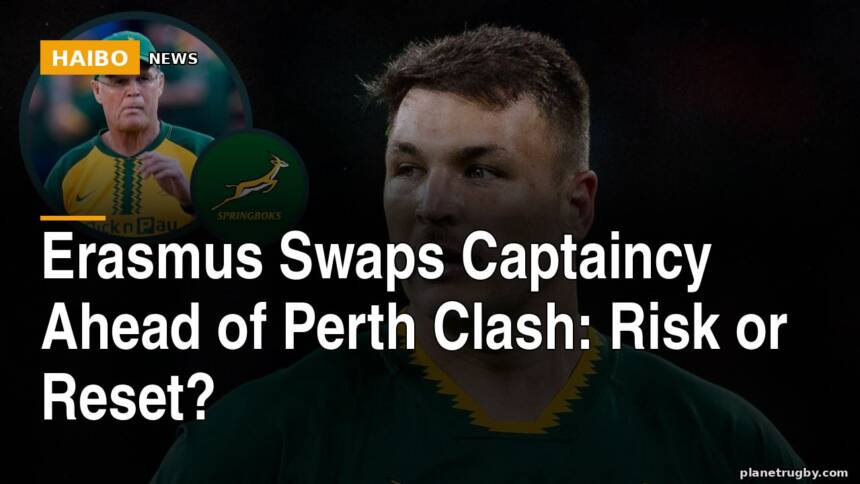 Erasmus Swaps Captaincy Ahead Of Perth Clash: Risk Or Reset?